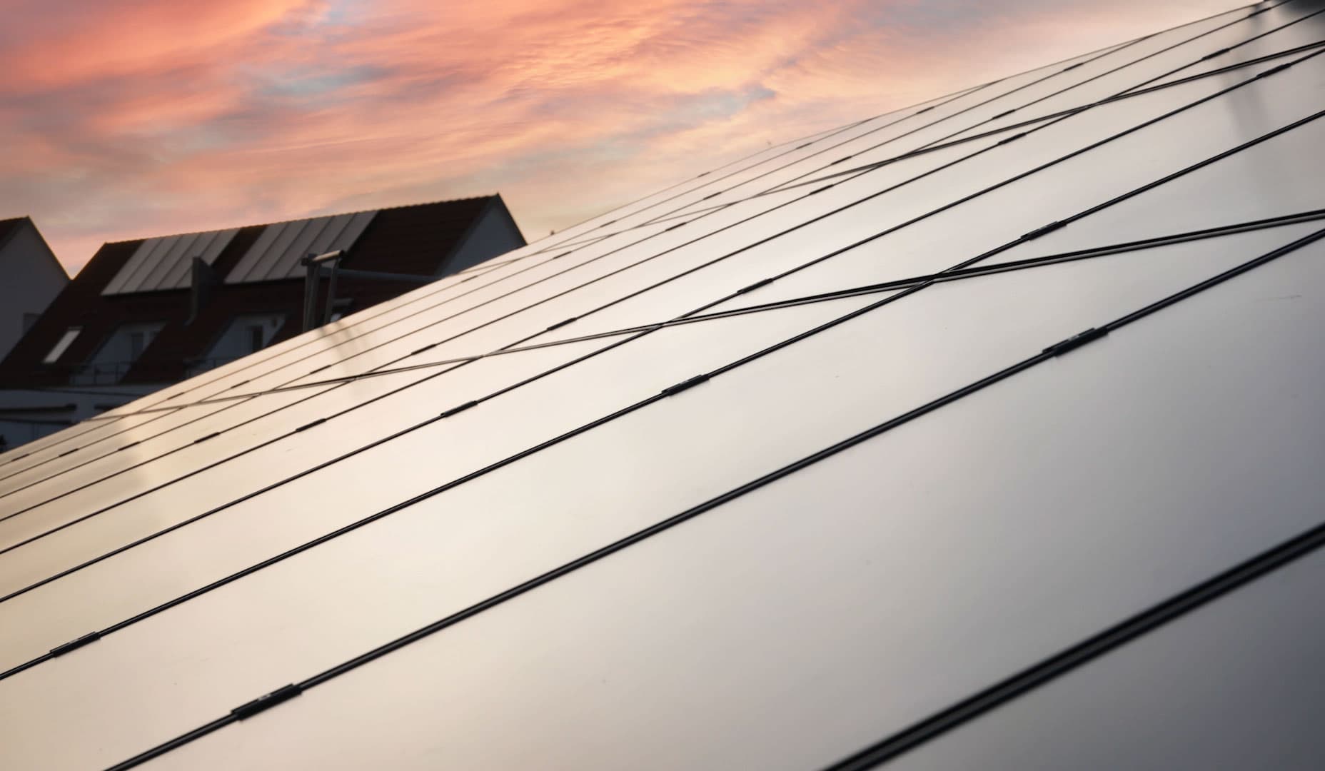 Panneaux photovoltaïques montés sur un système K2 SingleRail, photographie du fabricant