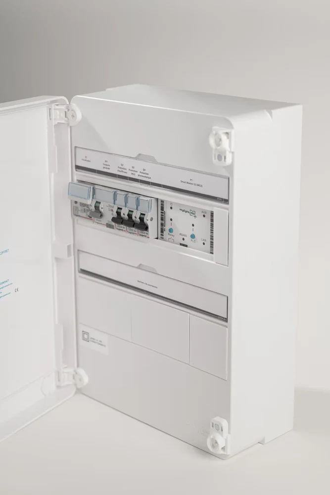 Coffret connecté mylight150 Robin pour le suivi et le pilotage
