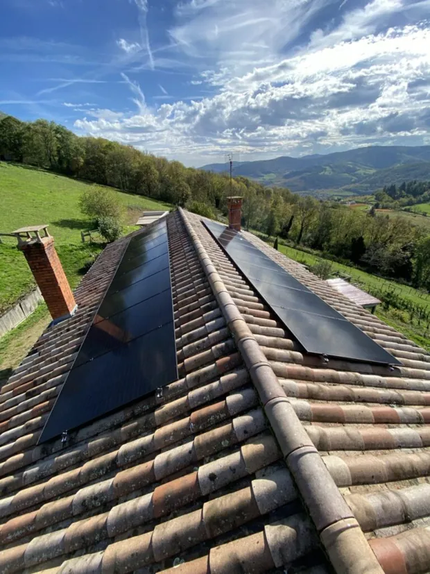 Panneaux photovoltaïques installés par Silinergy, vue 2