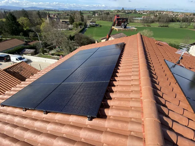 Panneaux photovoltaïques installés par Silinergy, vue 5