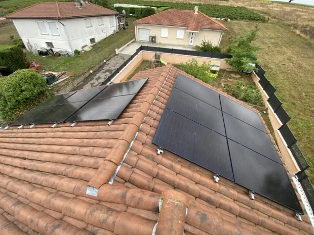 Panneaux photovoltaïques installés par Silinergy, vue 6